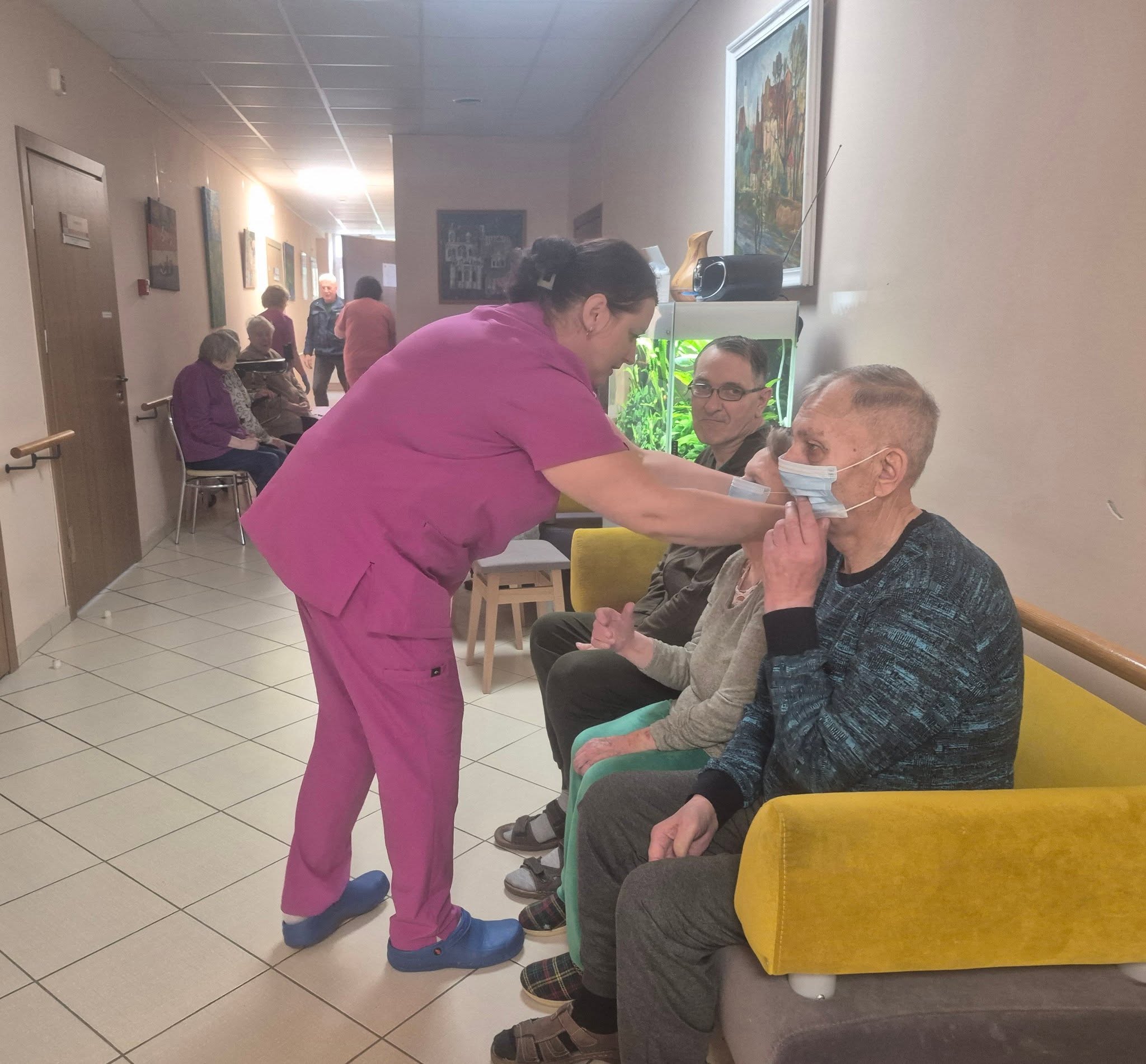Oro pavojaus ir priešgaisrinės pratybos