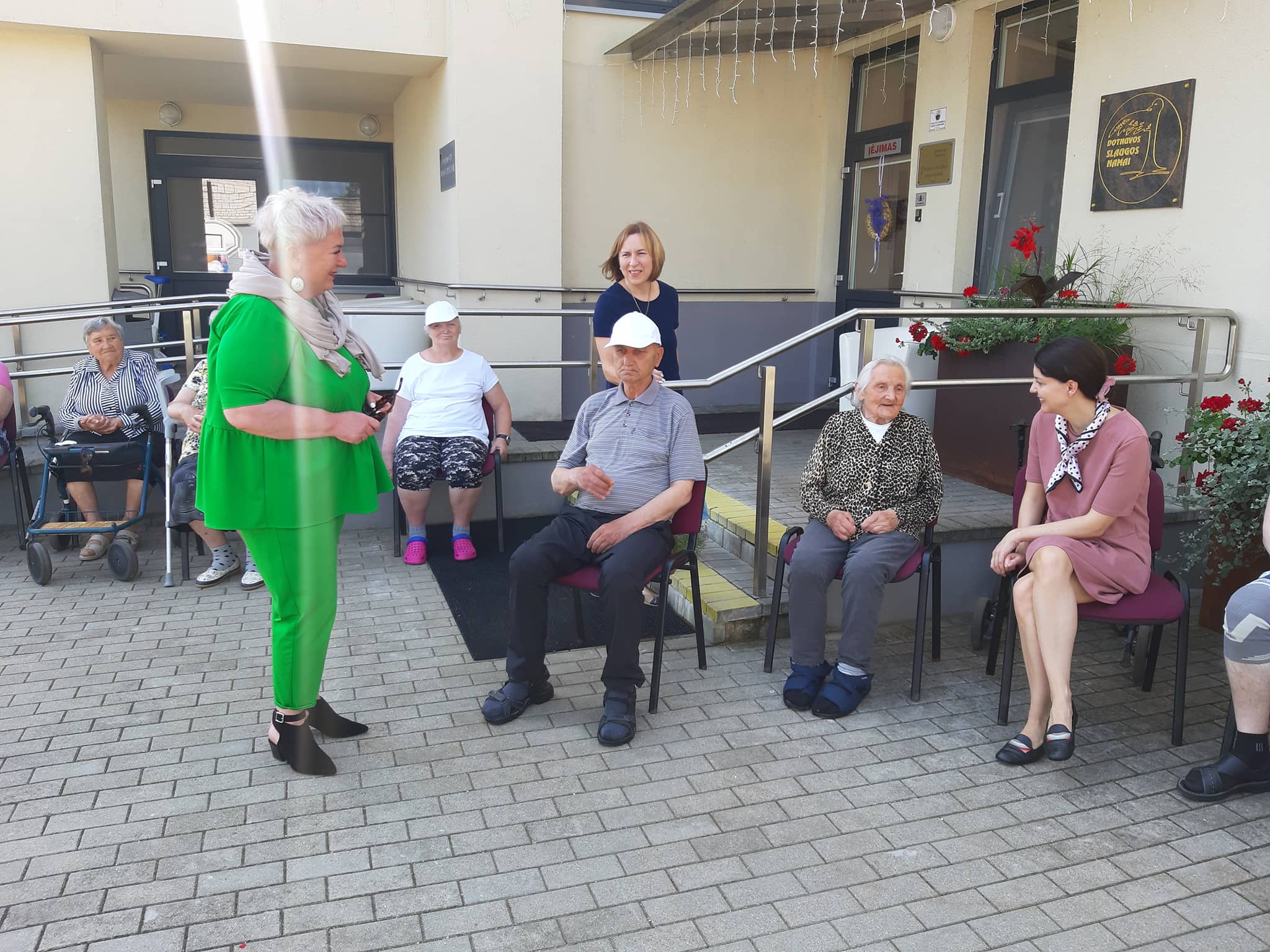 Susitikimas su LR socialinės apsaugos ir darbo ministre Monika Navickiene